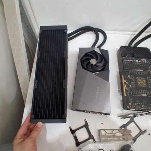 *AS-IS LOT* 4 MSI SUPRIM LIQUID GEFORCE RTX 5090 GRAPHICS CARD COMPONENTS **SEE NOTES** image 10