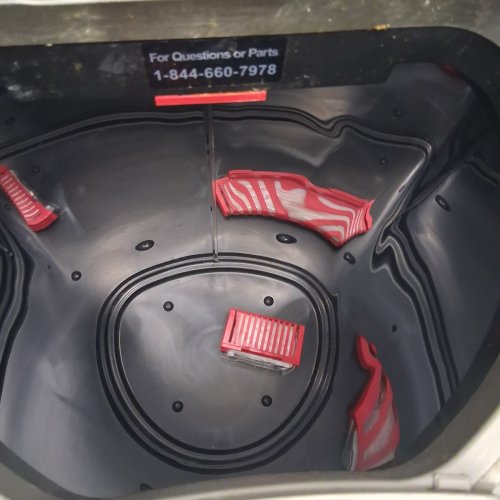 ITOUCHLESS SEMI-ROUND EXTRA-WIDE AUTOMATIC SENSOR TOUCHLESS TRASH CAN - 13 GAL - SILVER (MODEL: IT13HX) image 5