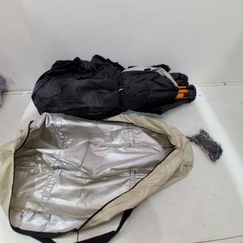 TOYTEXX POP UP TENT - BLACK AND TAN image 2