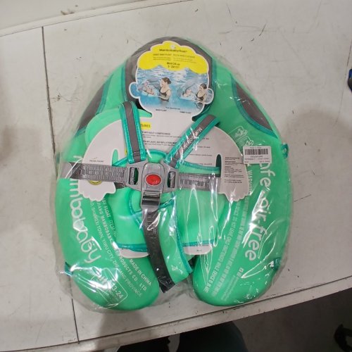 MAMBOBABY NON INFLATABLE BABY FLOAT WITH SUNGLASSES - 3 - 24 MONTHS - GREEN CF (MODEL : B503) image 2