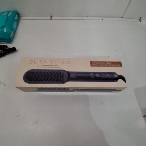 OLLA BELLA PROFESSIONAL HOT COMB - AC100-240 V 50/60HZ 30W - BLACK (MODEL: OB-HCB-BK) image 4