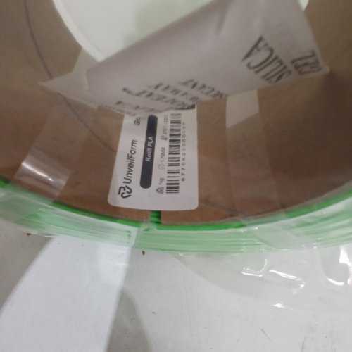 UNVEIL FORM 3D PRINTER PLA FILAMENT REFILL - 1.75MM - 1KG - GREEN image 3