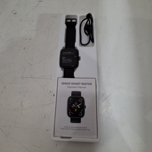 VERYFIT HD BLUETOOTH SMART WATCH WITH HEALTH MONITORING AND FITNESS TRACKING - 1.83" - BLACK (MODEL: IDW29) image 3