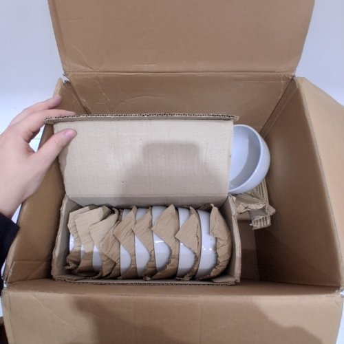42PC DINNERWARE COMBO SET - WHITE (6 SMALL PLATES, 1 LARGE PLATE, 2 BOWLS, 9 SMALL BOWLS, 24PC CUTLERY) image 5