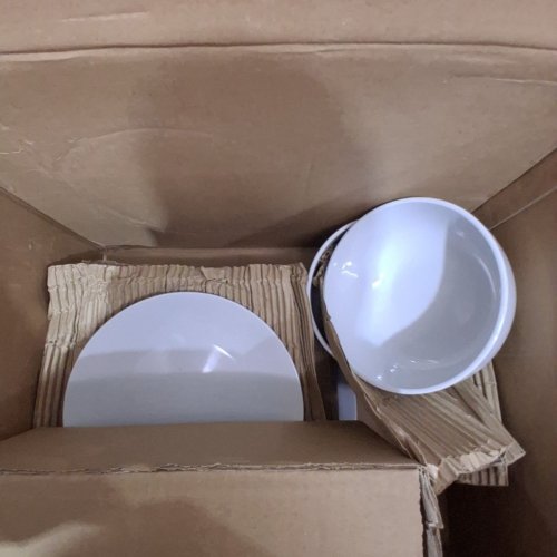42PC DINNERWARE COMBO SET - WHITE (6 SMALL PLATES, 1 LARGE PLATE, 2 BOWLS, 9 SMALL BOWLS, 24PC CUTLERY) image 6