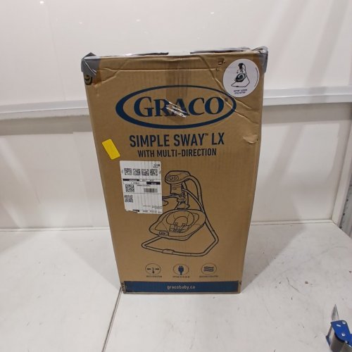 GRACO SIMPLE SWAY LX SWING MULTI-DIRECTIONAL SEAT - HUTTON STYLE (MODEL: 2143050) image 8