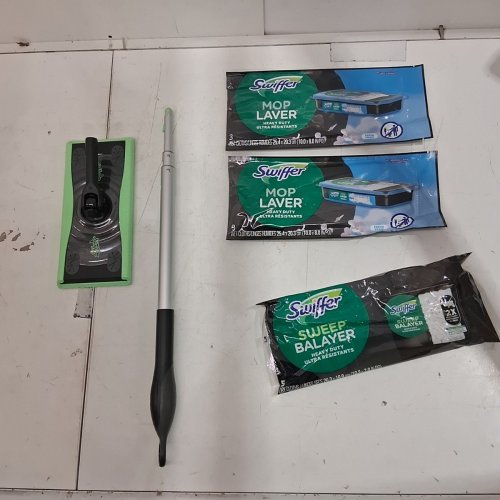 SWIFFER SWEEP + MOP BALAYER DELUXE SWEEPING KIT - MULTI SURFACE CLEANING TOOL image 2