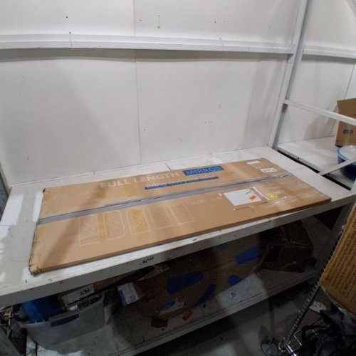 HARRITPURE FULL LENGTH MIRROR WITH STAND - 57" X 20" - GOLD image 7