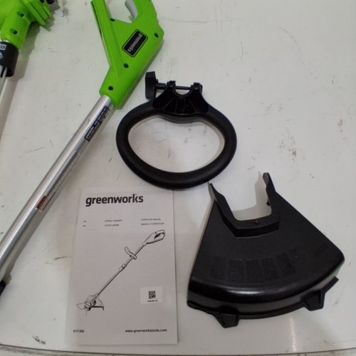 GREENWORKS CORDLESS STRING TRIMMER *TOOL ONLY*- 40V - 12" - GREEN/BLACK (MODEL: STF309) image 3