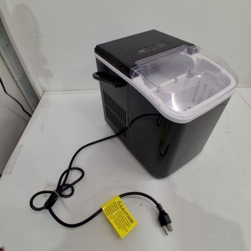 SWEETCRISPY COUNTERTOP ICE MAKER - 26LB - BLACK - (MODEL: ZBJ-PP10A-BK) image 3