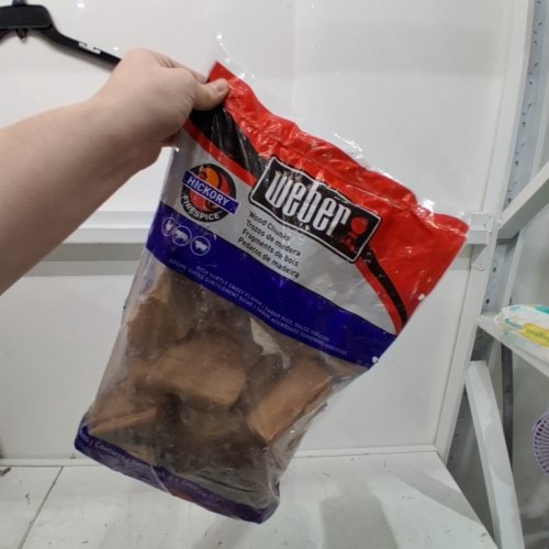 WEBER HICKORY WOOD CHUNKS - BROWN image 3