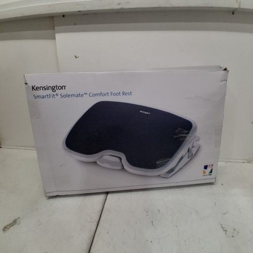 KENSINGTON SMARTFIT SOLEMATE ADJUSTABLE MEMORY FOAM FOOT REST - GREY/BLACK - (MODEL: K56144USF) image 4