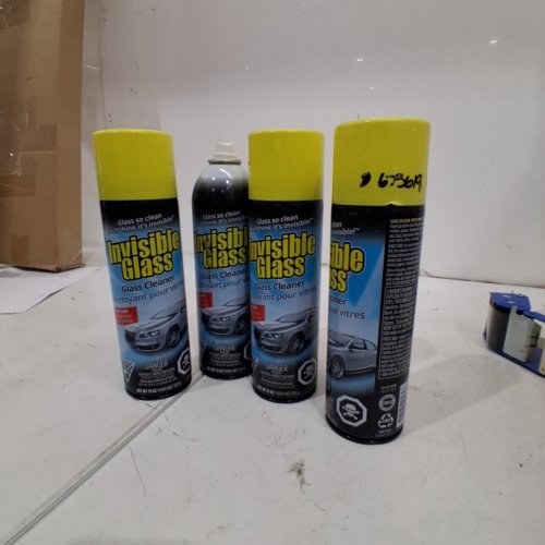 4 INVISIBLE GLASS STREAK FREE GLASS CLEANER - 539G/EACH image 2