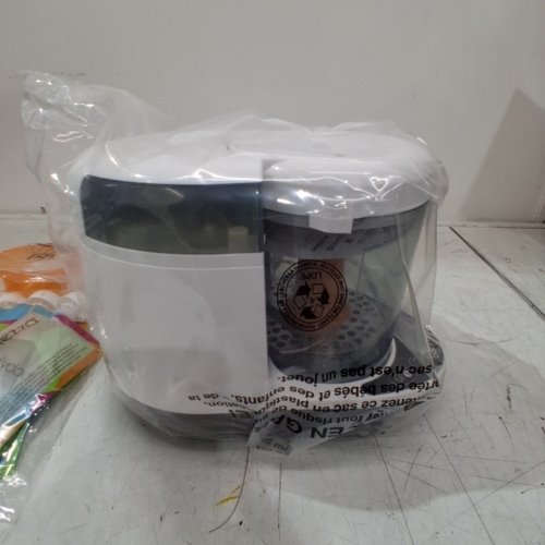 7PC BABYBREZZA FOOD MAKER COMPLETE WITH 3 EASY FILL FOOD POUCHES & FUNNELS - WHITE (MODEL: BRZ00141) image 6