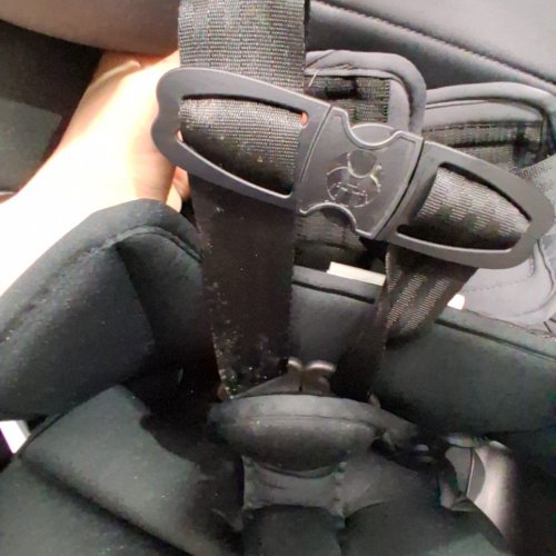 BRITAX POPLAR CLICK TIGHT CONVERTIBLE REAR AND FRONT FACING CAR SEAT - 40LB REAR FACING MAX LOAD / 65LB FRONT FACING MAX LOAD - STONE ONYX / BLACK GREY (MODEL: E1C963M) image 4