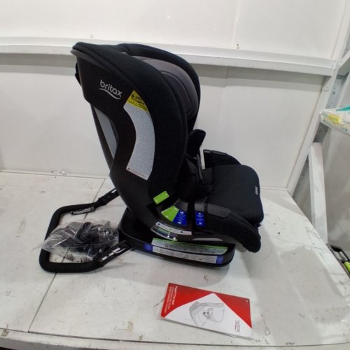BRITAX POPLAR CLICK TIGHT CONVERTIBLE REAR AND FRONT FACING CAR SEAT - 40LB REAR FACING MAX LOAD / 65LB FRONT FACING MAX LOAD - STONE ONYX / BLACK GREY (MODEL: E1C963M) image 8