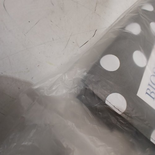 BIOS LIVING ROLLING SHOPPING CART - GREY/POLKA DOTS image 3