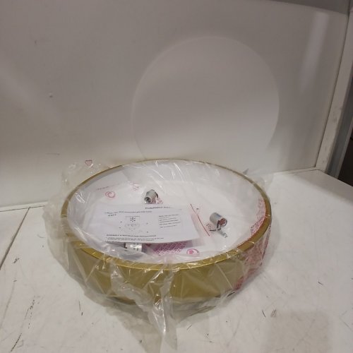 MODERN FLUSH MOUNT CEILING LIGHT - 15.8" - GOLD (MODEL: PL6901-40GD) image 2