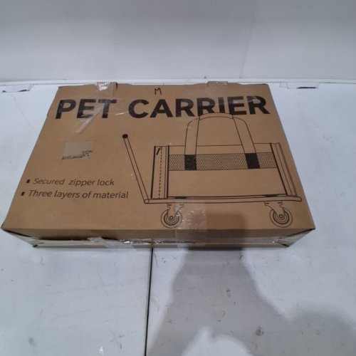 PAWINNER PET CARRIER BAG WITH DETACHABLE WHEELS - 18"X12" - GREY (MODEL: PSSC3) image 5