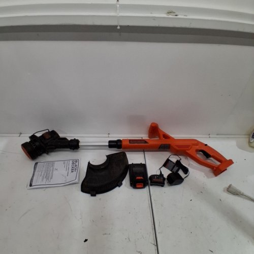 BLACK+DECKER STRING TRIMMER/EDGER - 10" - 20V - BLACK/ORANGE (MODEL: LST201) image 4