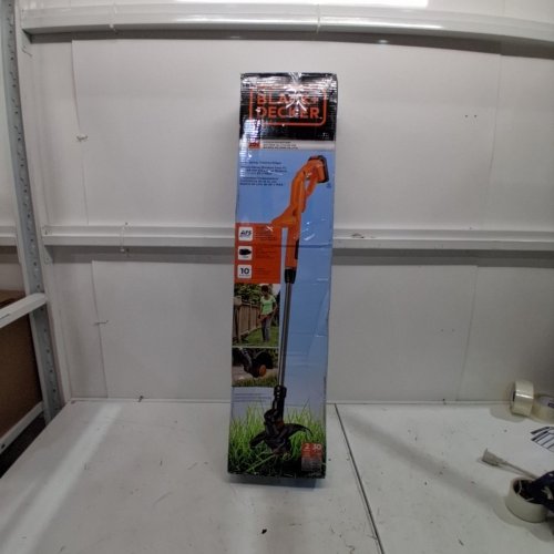 BLACK+DECKER STRING TRIMMER/EDGER - 10" - 20V - BLACK/ORANGE (MODEL: LST201) image 7