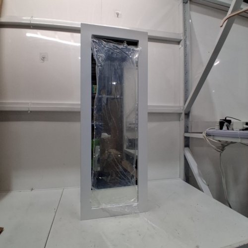 WALL MOUNTED IRONING BOARD CABINET WITH MIRROR DOOR (ITEM: GL108054P) image 2