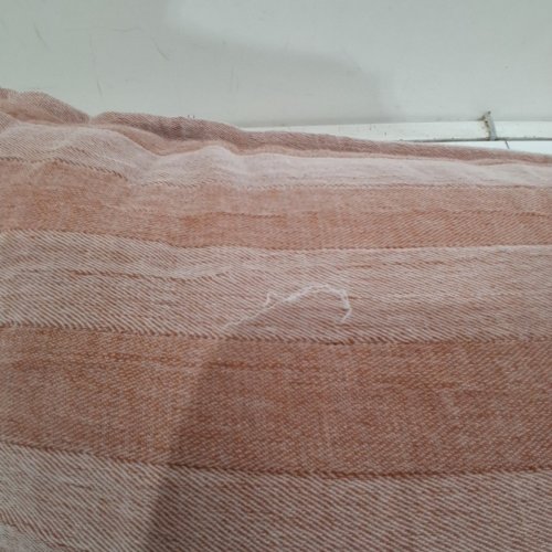 HEARTH & HAND WITH MAGNOLIA TONAL STRIPE OBLONG THROW PILLOW - 14" X 36" - RUST (MODEL: 324-02-2369) image 3