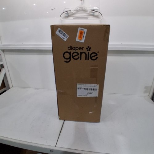 DIAPER GENIE PLATINUM STAINLESS STEEL DIAPER PAIL - 27" - STONE GREY image 3