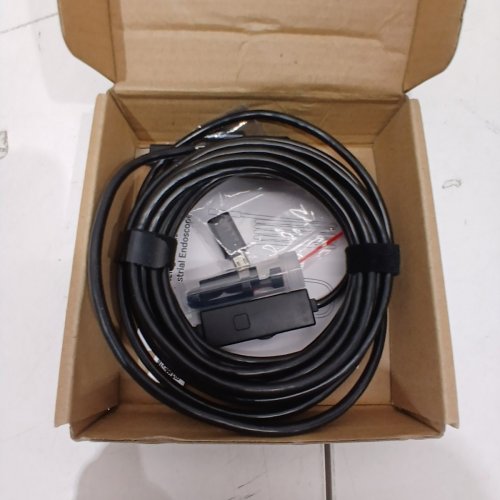 DUAL LENS ENDOSCOPE CAMERA WITH LIGHT FOR PHONE - 16.5FT - BLACK image 2