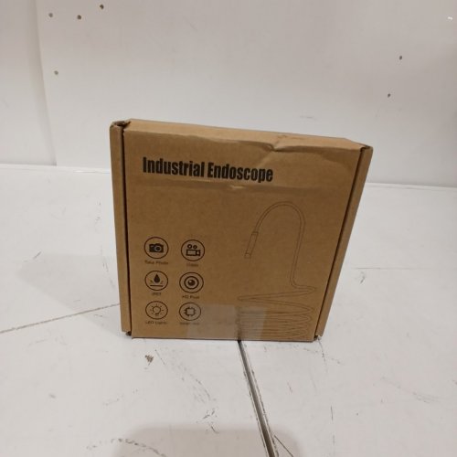 DUAL LENS ENDOSCOPE CAMERA WITH LIGHT FOR PHONE - 16.5FT - BLACK image 3