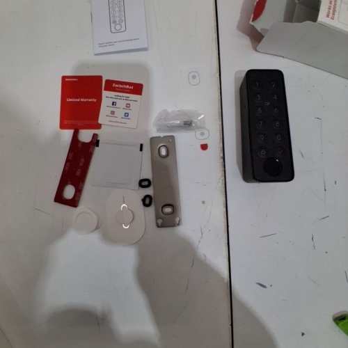 SWITCHBOT SMART KEYPAD TOUCH FOR SWITCHBOT LOCK, FINGERPRINT KEYLESS HOME ENTRY - BLACK image 3