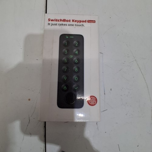 SWITCHBOT SMART KEYPAD TOUCH FOR SWITCHBOT LOCK, FINGERPRINT KEYLESS HOME ENTRY - BLACK image 4
