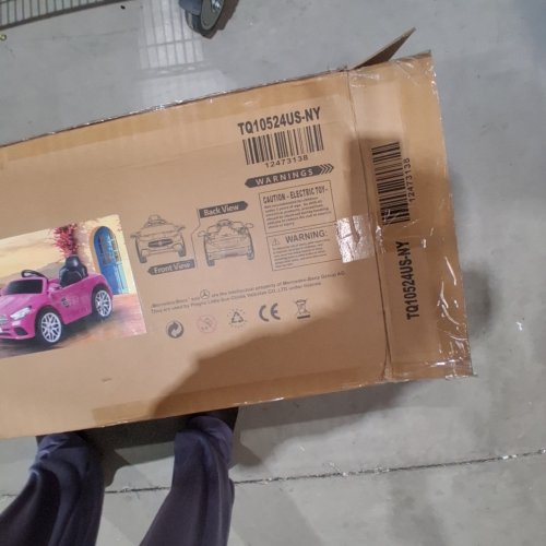 KIDS MERCEDES-BENZ SL200 RIDE-ON TOY CAR - 12V - BLUE (MODEL: TQ10524US-NY) image 2