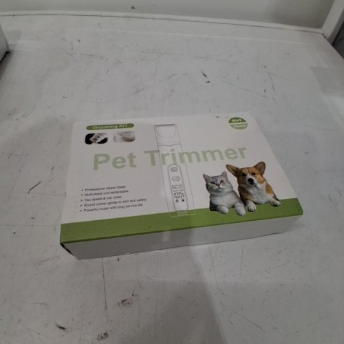 JIUWIIL 4-IN-1 PET TRIMMER GROOMING KIT - WHITE/GREY image 4