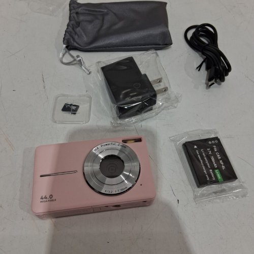 BETTER LIFE COMPACT DIGITAL CAMERA - 1080P 44MP - PINK (MODEL: DC403) image 5