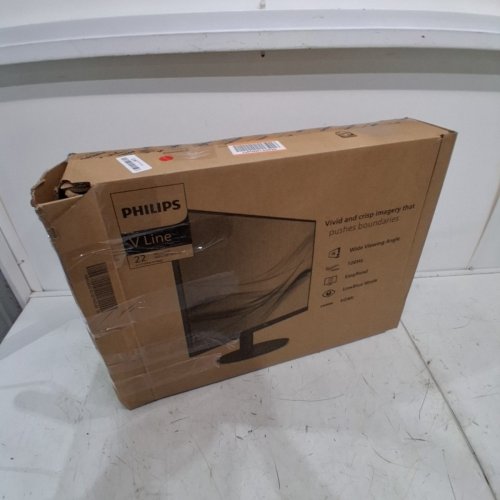 PHILIPS 22" 1080P HD COMPUTER MONITOR - 100HZ - BLACK (MODEL: 221V8LB/27) image 5