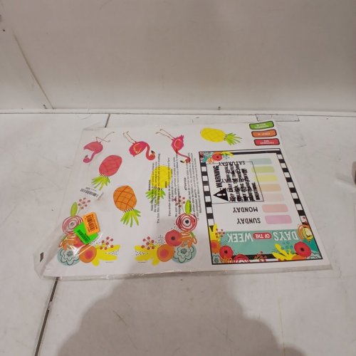 91PC SCHOOLGIRL STYLE TROPICAL CALENDAR BULLETIN BOARD SET (MODEL: ‎CD-110461) image 4