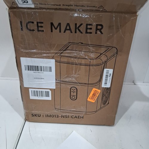 EUHOMY COUNTERTOP NUGGET ICE MAKER - MAKES 35LBS/DAY - STAINLESS STEEL ( MODEL: IM-15S) image 6