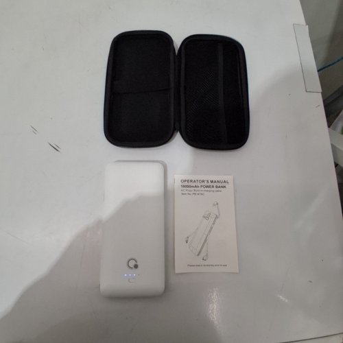 LEZCHI PORTABLE POWER BANK - 10000MAH - WHITE (ITEM: PB147AC) image 4