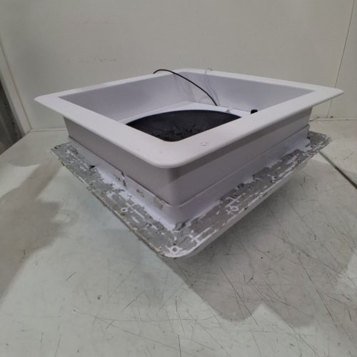 STARVENT RV ROOF FAN FOR CIRCULATING AIR AND SMOKE WITH REVERSIBLE AIR FLOW 12 V - 14" X 14" - WHITE (MODEL: A021C) image 3