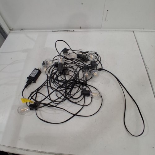 INDOOR/OUTDOOR STRING LIGHT - 25FT - BLACK image 4