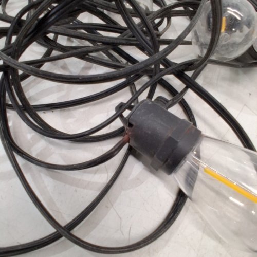 INDOOR/OUTDOOR STRING LIGHT - 25FT - BLACK image 5