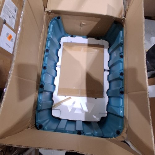 MAMMOTH PET PRODUCTS GUARDIAN SHOCK-RESISTANT DURABLE DOG KENNEL - 24" X 36.4" X 26.4" - BLUE image 3