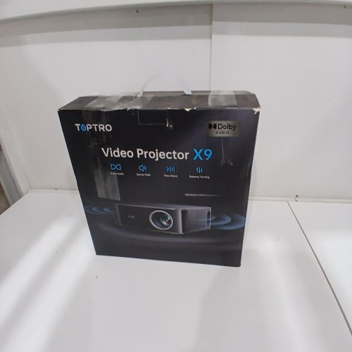 TOPTRO 4 K 1080P OUTDOOR HOME CINEMA VIDEO PROJECTOR, WIFI6 & 2WAY BLUETOOTH, AI AUTO FOCUS HOME PROJECTOR COMPATIBLE WITH STREAMING SERVICES - 36W DOLBY AUDIO SYSTEM - GREY (MODEL: X9) image 8