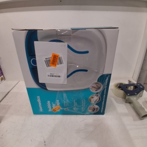 HOMEDICS BUBBLE MATE FOOT SPA - BLUE\WHITE image 3
