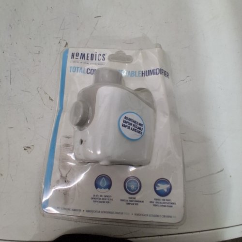 HOMEDICS TOTAL COMFORT PORTABLE HUMIDIFIER - ADJUSTABLE MIST - 20OZ CAPACITY - WHITE (MODEL: UHE-WB01A) image 3
