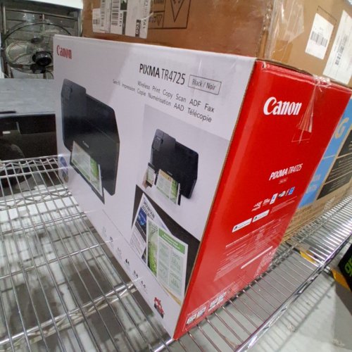 CANON PIXMA WIRELESS ALL-IN-ONE PRINTER - BLACK - (MODEL: TR4725) image 8