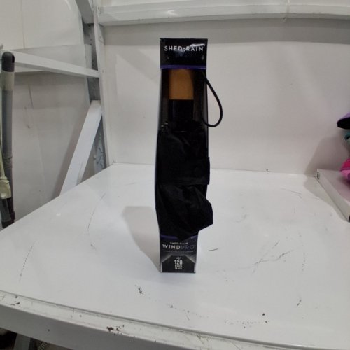 SHED RAIN WINDPRO ARC UMBRELLA - 46" - BLACK (MODEL: 1550207) image 3