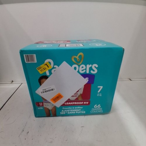 66PK PAMPERS CRUISERS 360° DIAPERS - SIZE 7 - MULTICOLOURED image 3