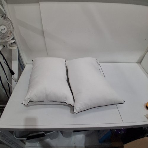 2PK SUPPORTIVE SOFT BED PILLOWS - 24" X 16" - WHITE image 3